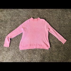 Baby pink sweater